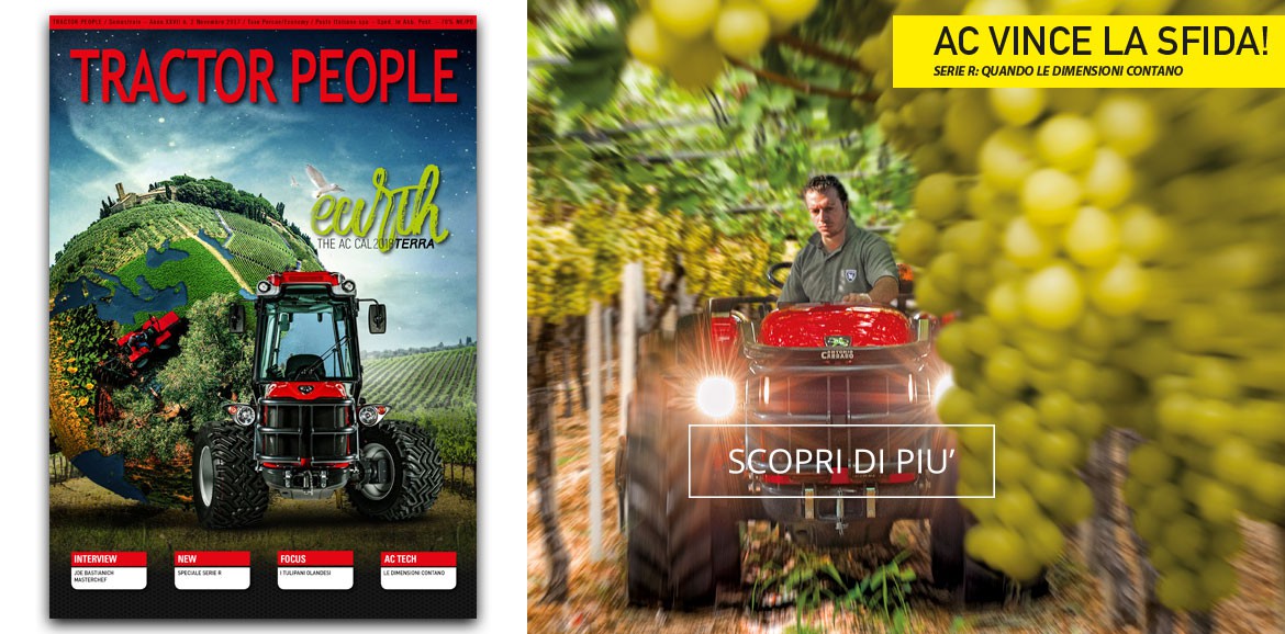 Antonio Carraro Magazine Tractor People, #2/2017: Release date November 2017
