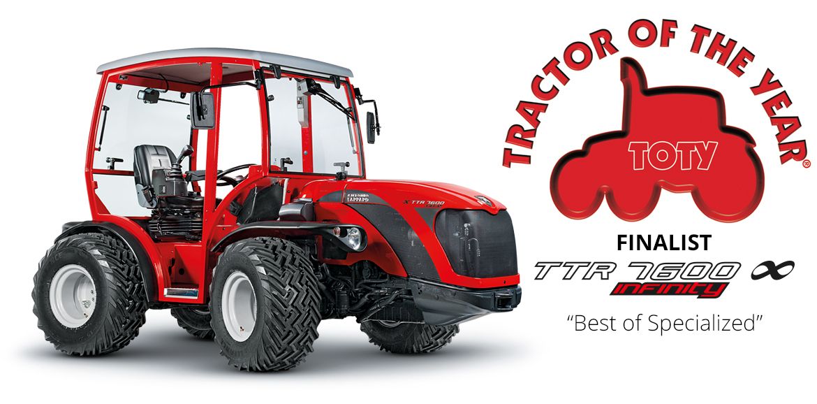 Trattore dell'anno 2019 TTR 7600 Infinity