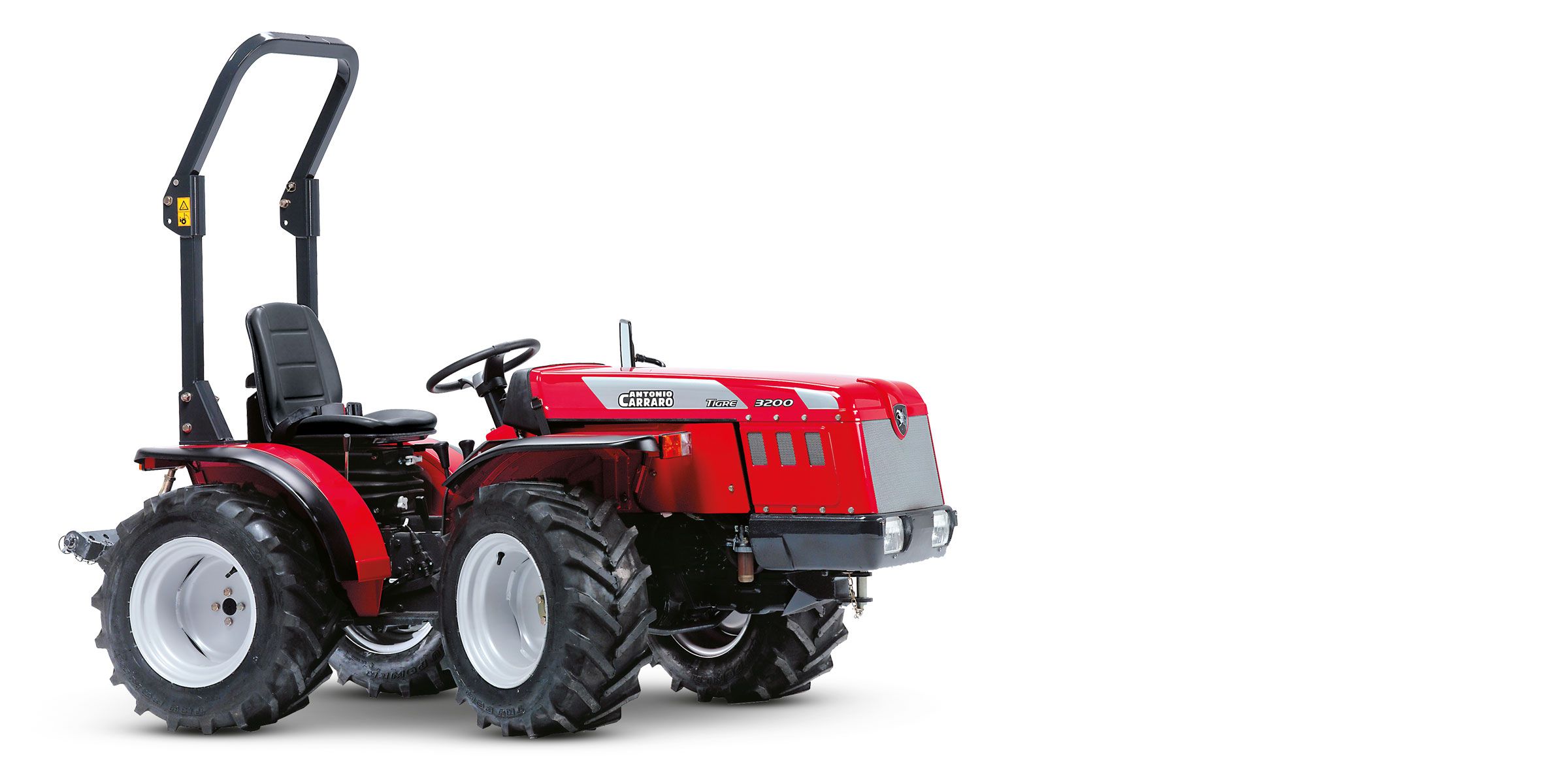 Antonio Carraro Tigre 3200, tractor isodiamétrico rígido compacto