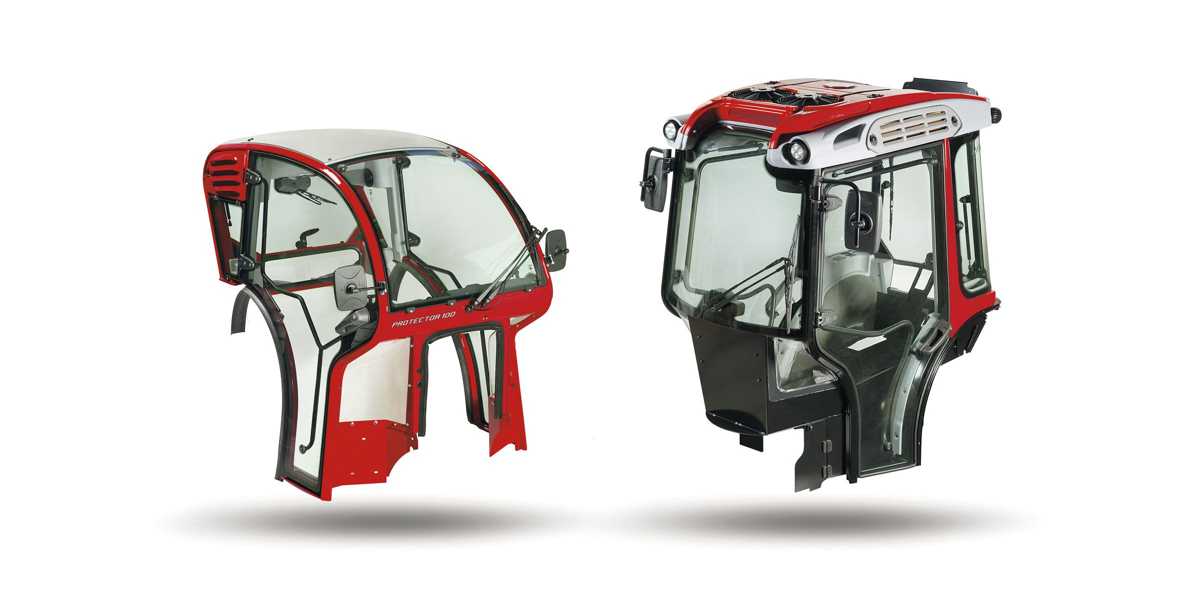 AIR & PROTECTOR son las cabinas presurizadas cat. 4 de los tractores especializados de la serie Ergit R Antonio Carraro
